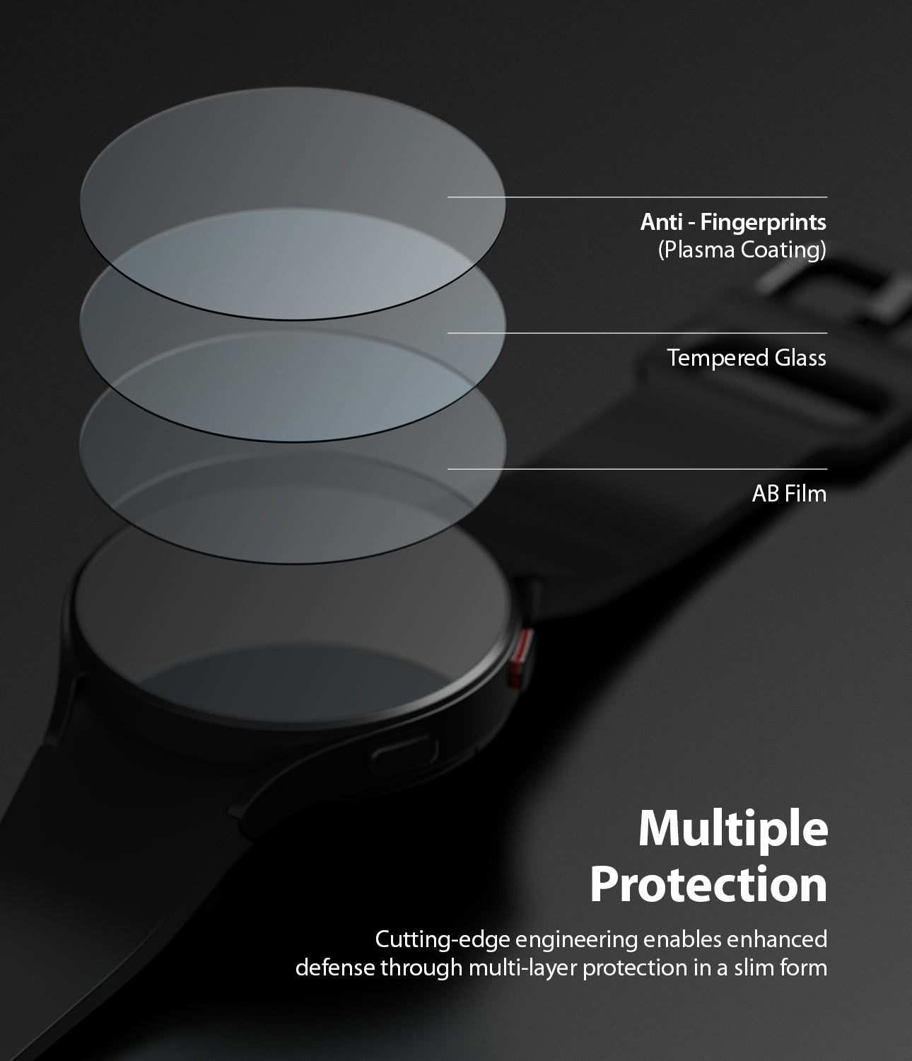 Galaxy Watch 5/4 Screen Protector | Glass - R4