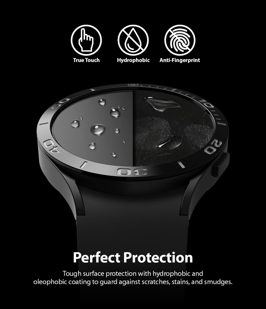 Galaxy Watch 4 44mm Screen Protector for Bezel Styling | Glass - Ringke Official Store