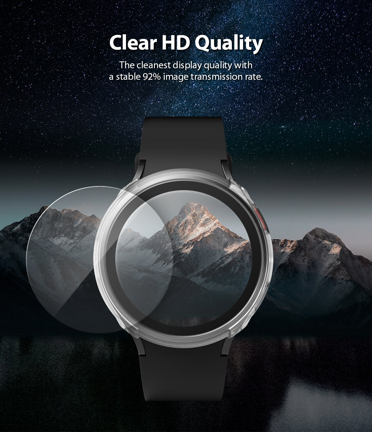 Galaxy Watch 4 44mm Screen Protector for Air Sports | Glass - Ringke Official Store
