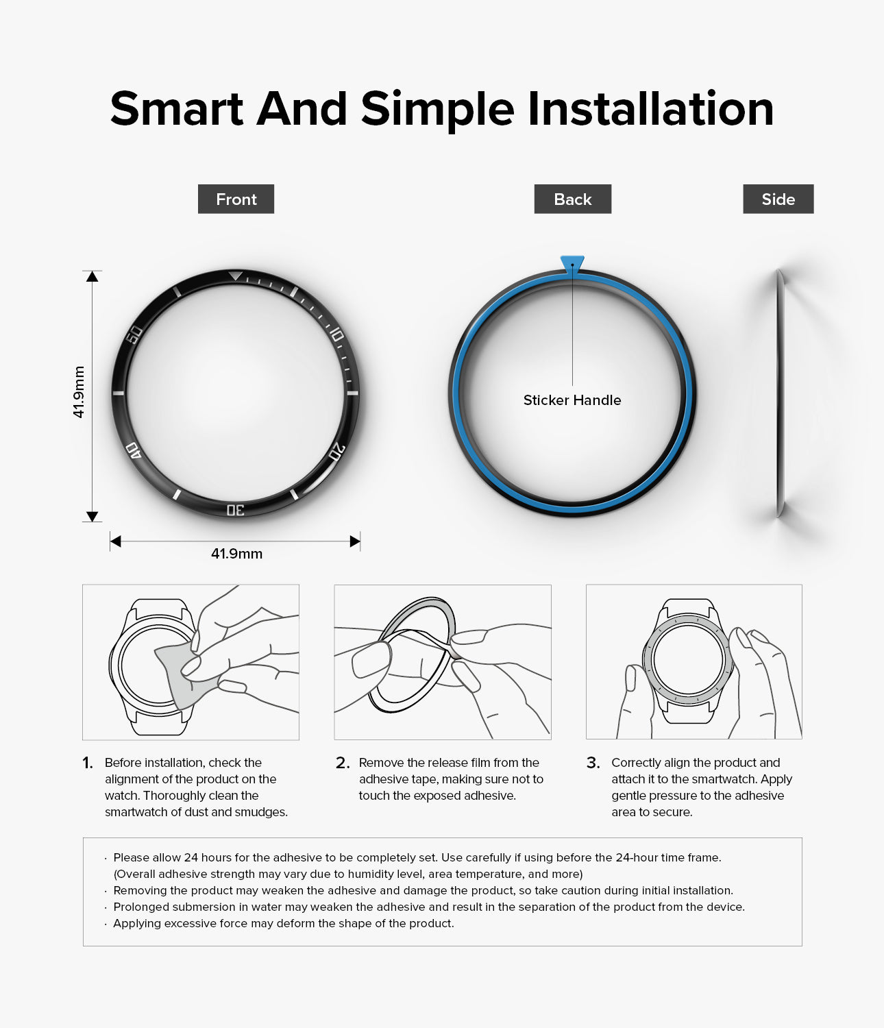 Galaxy Watch 5 Pro 45mm | Inner Bezel Styling 45-IN-02
