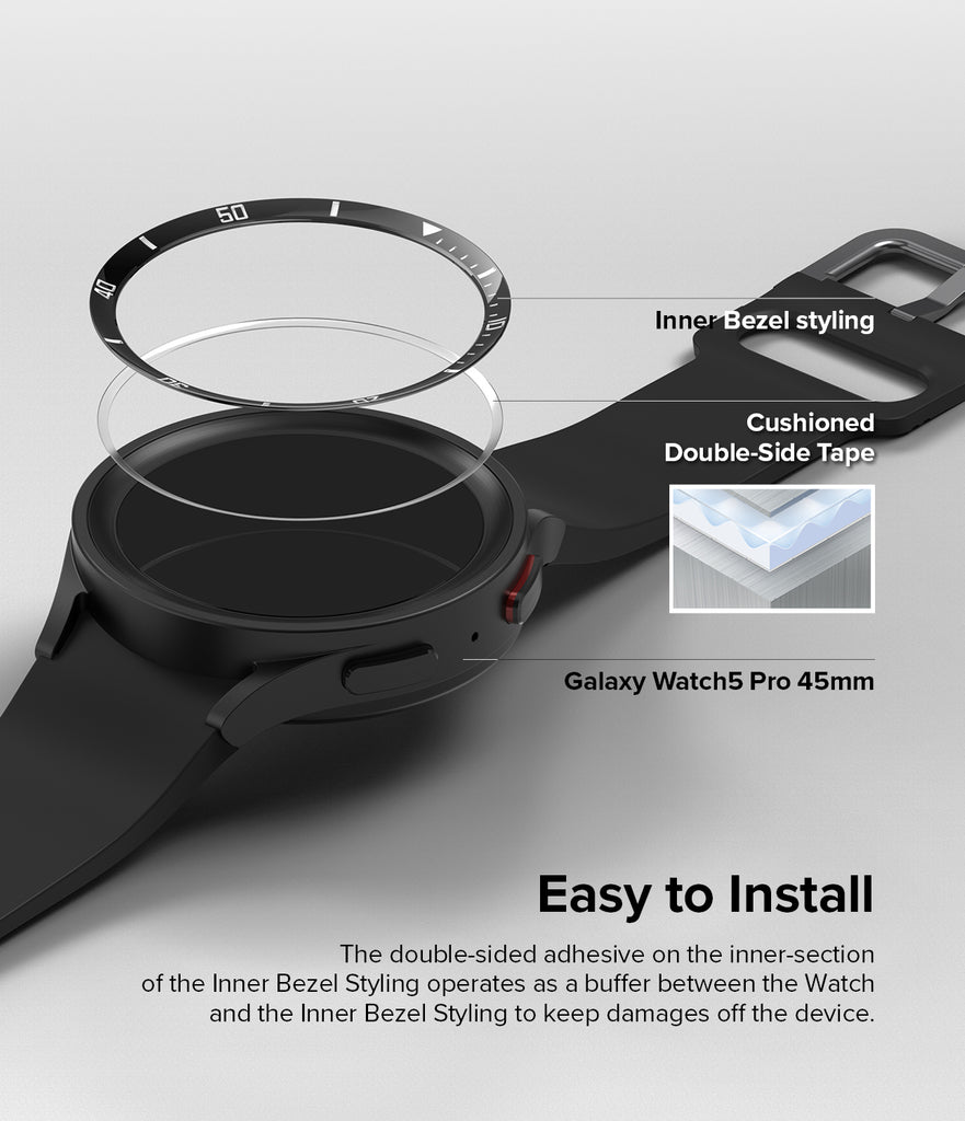 Galaxy Watch 5 Pro 45mm | Inner Bezel Styling 45-IN-02