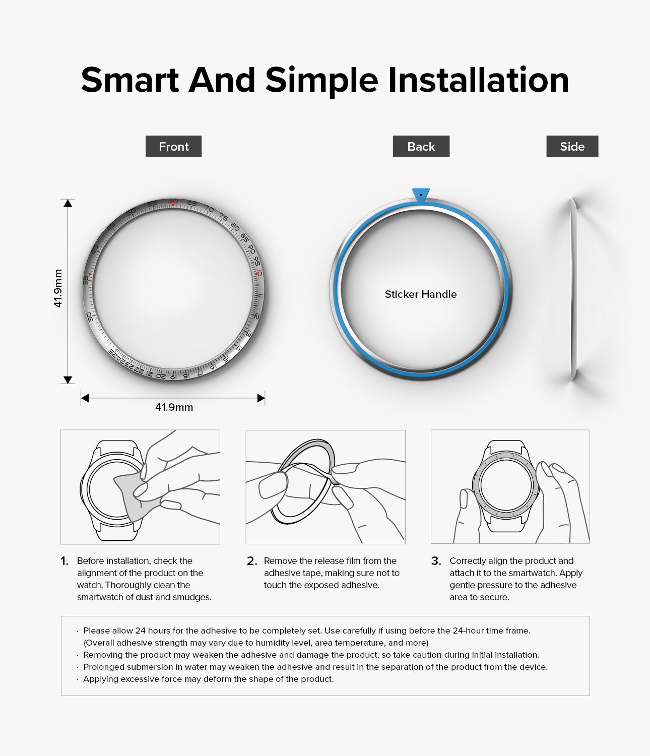 Galaxy Watch 5 Pro 45mm | Inner Bezel Styling 45-IN-03