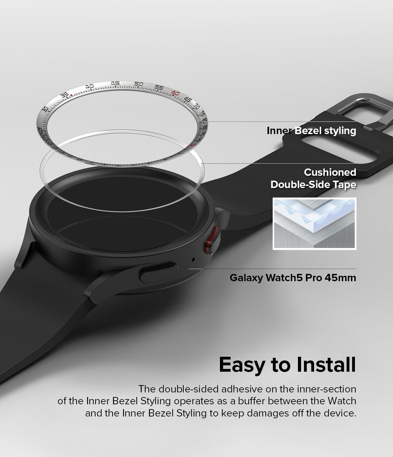 Galaxy Watch 5 Pro 45mm | Inner Bezel Styling 45-IN-03