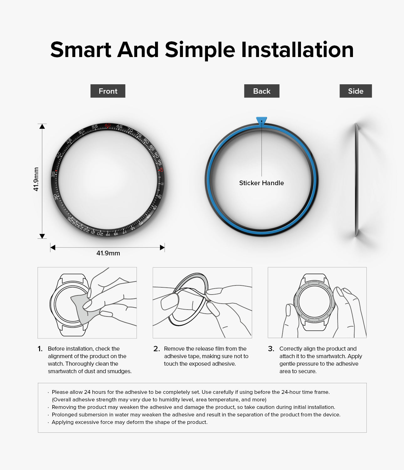 Galaxy Watch 5 Pro 45mm | Inner Bezel Styling 45-IN-04