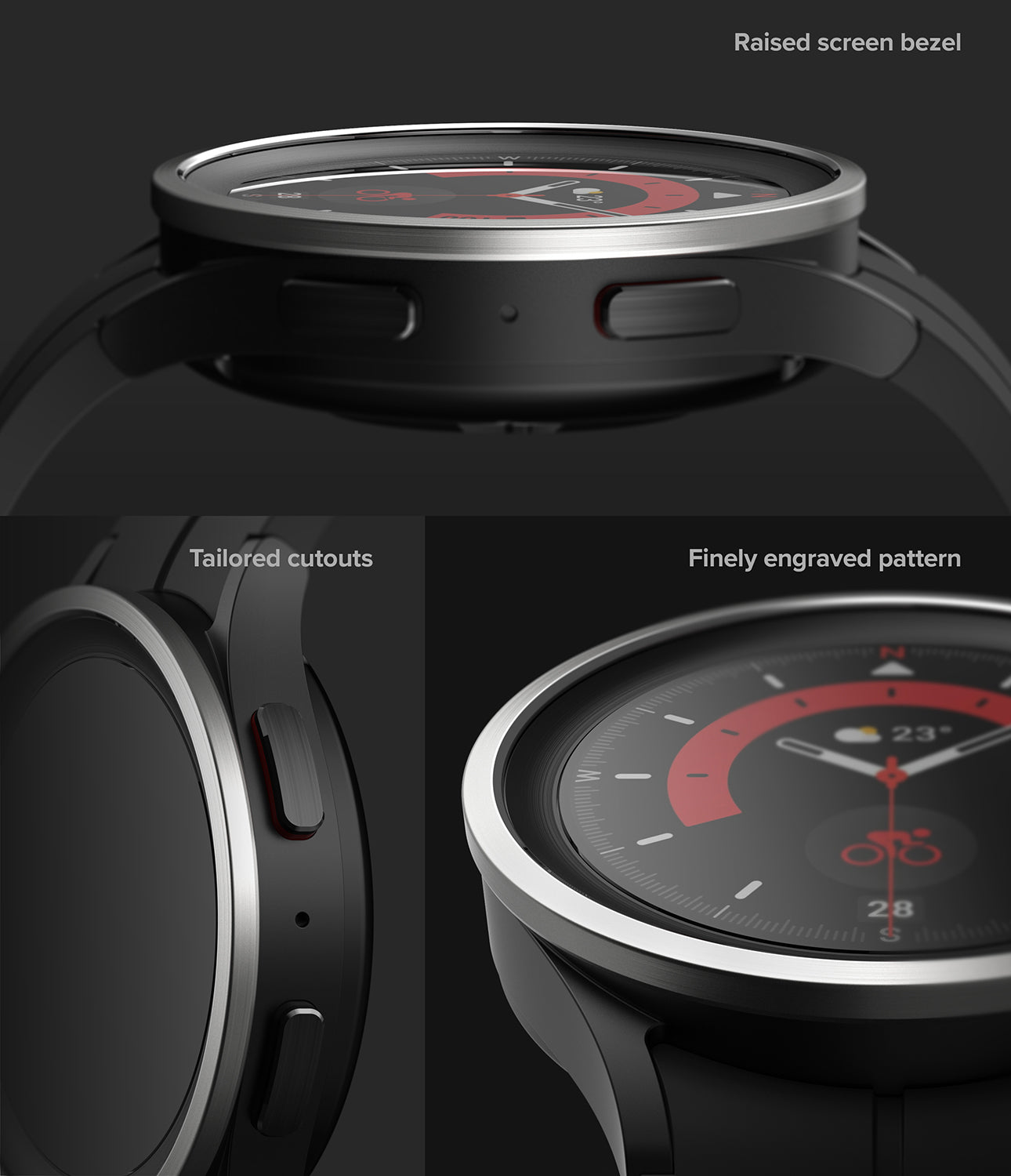Galaxy Watch 5 Pro 45mm | Bezel Styling 45-01