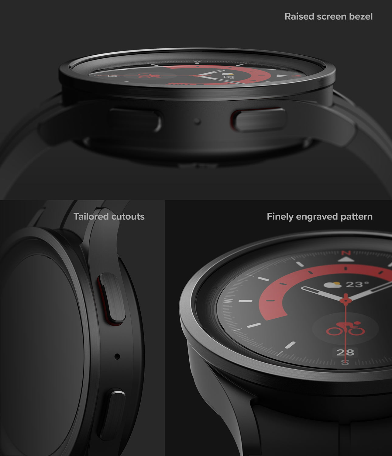 Galaxy Watch 5 Pro 45mm | Bezel Styling 45-02