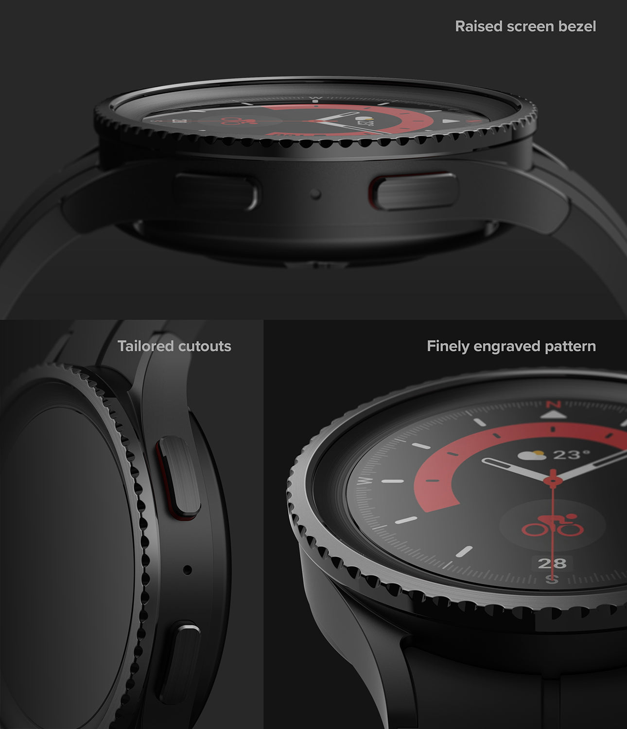 Galaxy Watch 5 Pro 45mm | Bezel Styling 45-31