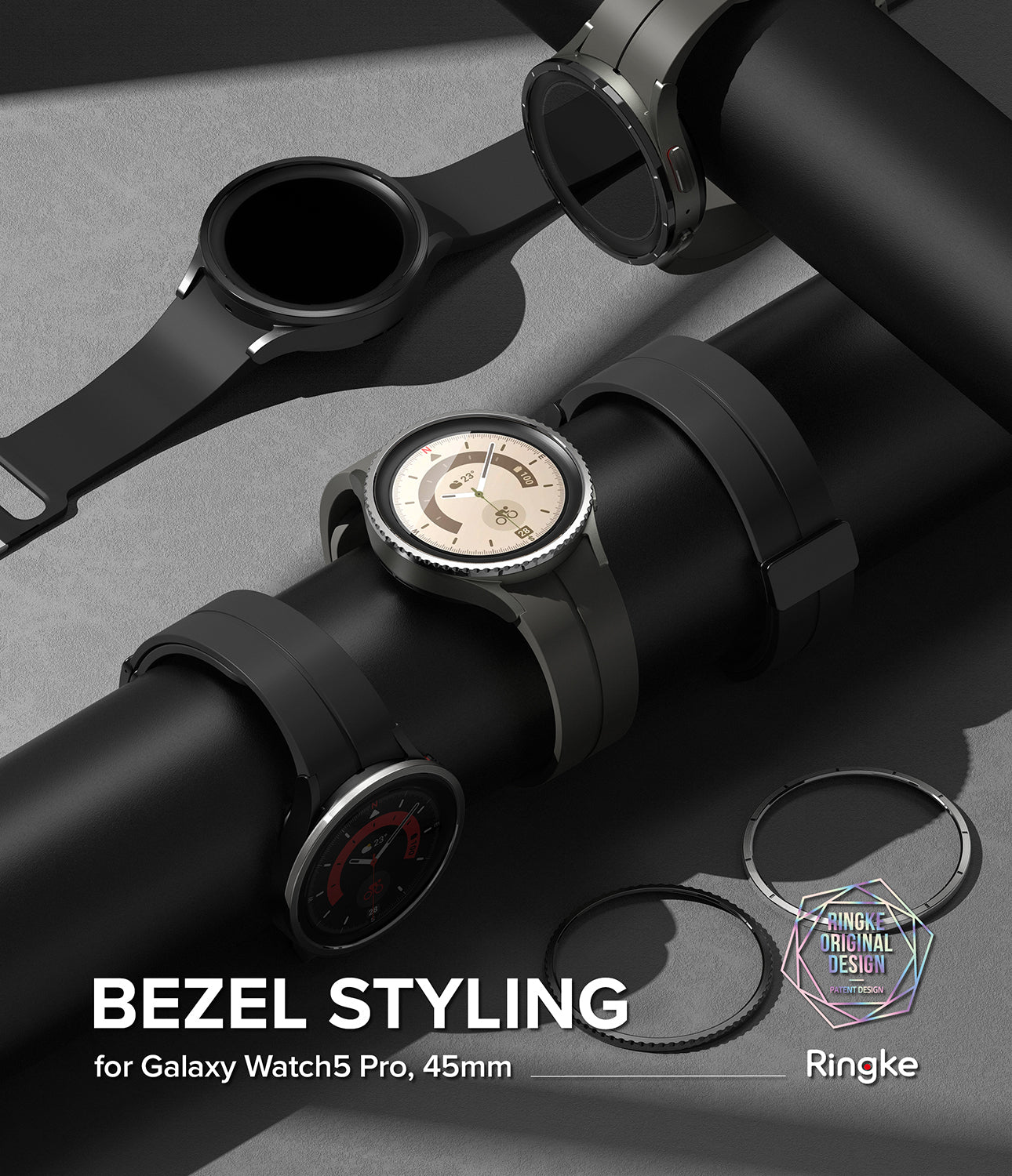 Galaxy Watch 5 Pro 45mm | Bezel Styling 45-31