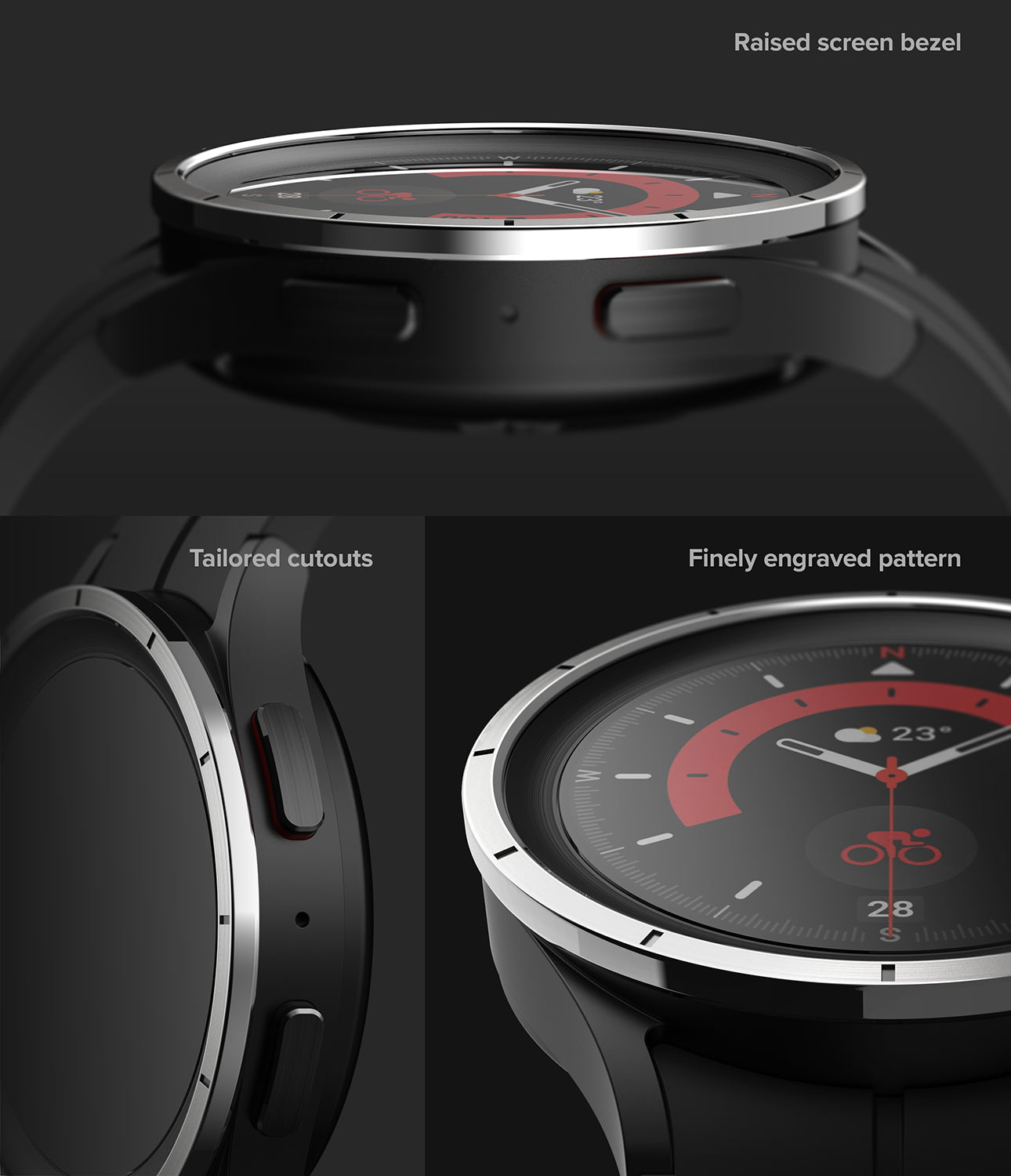 Galaxy Watch 5 Pro 45mm | Bezel Styling 45-32