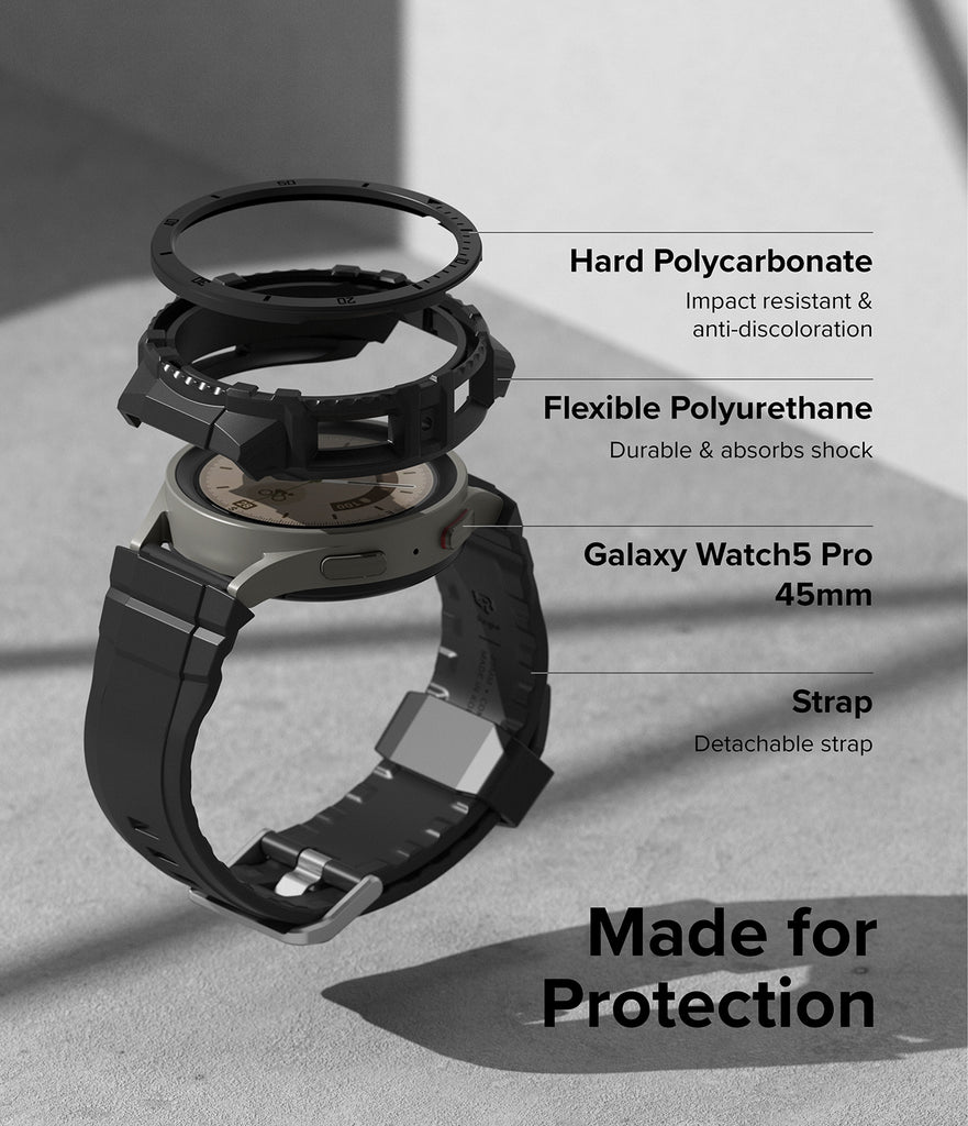  SAMSUNG Galaxy Watch 5 PRO [2022] (45mm) Titanium Case -  (Titanium) : Cell Phones & Accessories