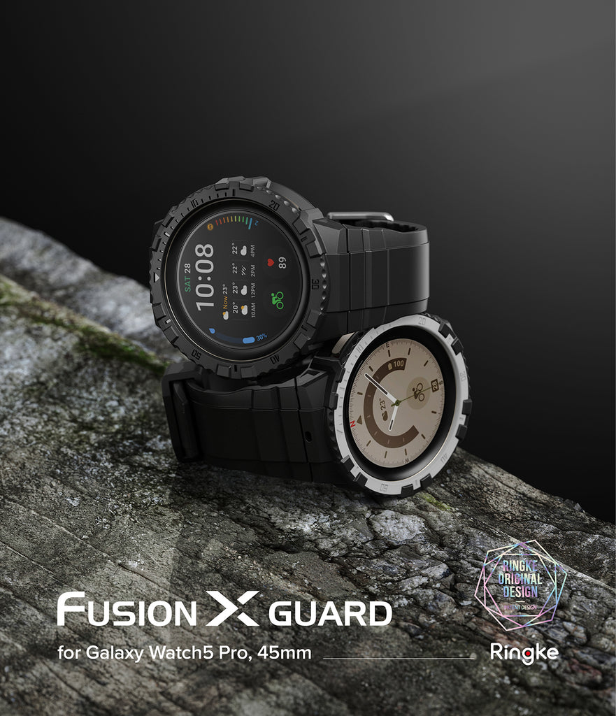 Galaxy Watch 5 Pro 45mm Case + Band | Fusion-X Guard