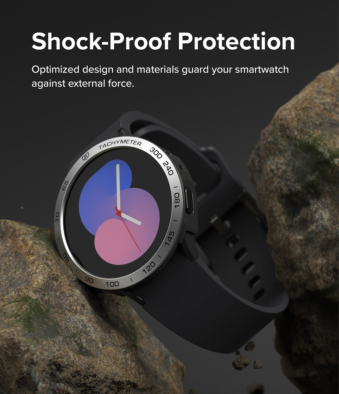 Galaxy Watch 5 40mm | Air Sports Black + Bezel Styling 10