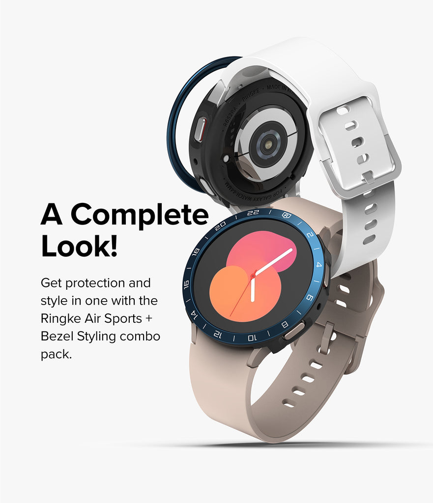 Galaxy Watch 5 40mm | Air Sports Black + Bezel Styling 12