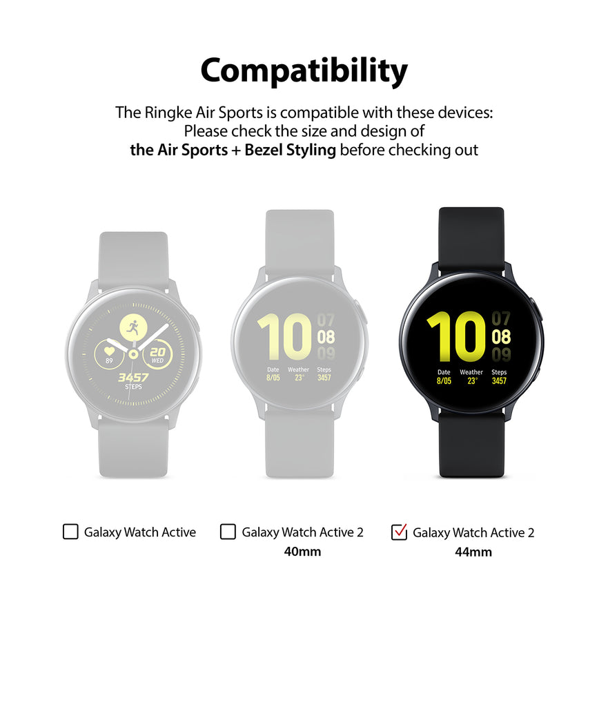 compatible with galaxy watch active 2 44mm