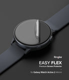 samsung galaxy watch active 2 44mm screen protector - ringke easy flex [3 pack]