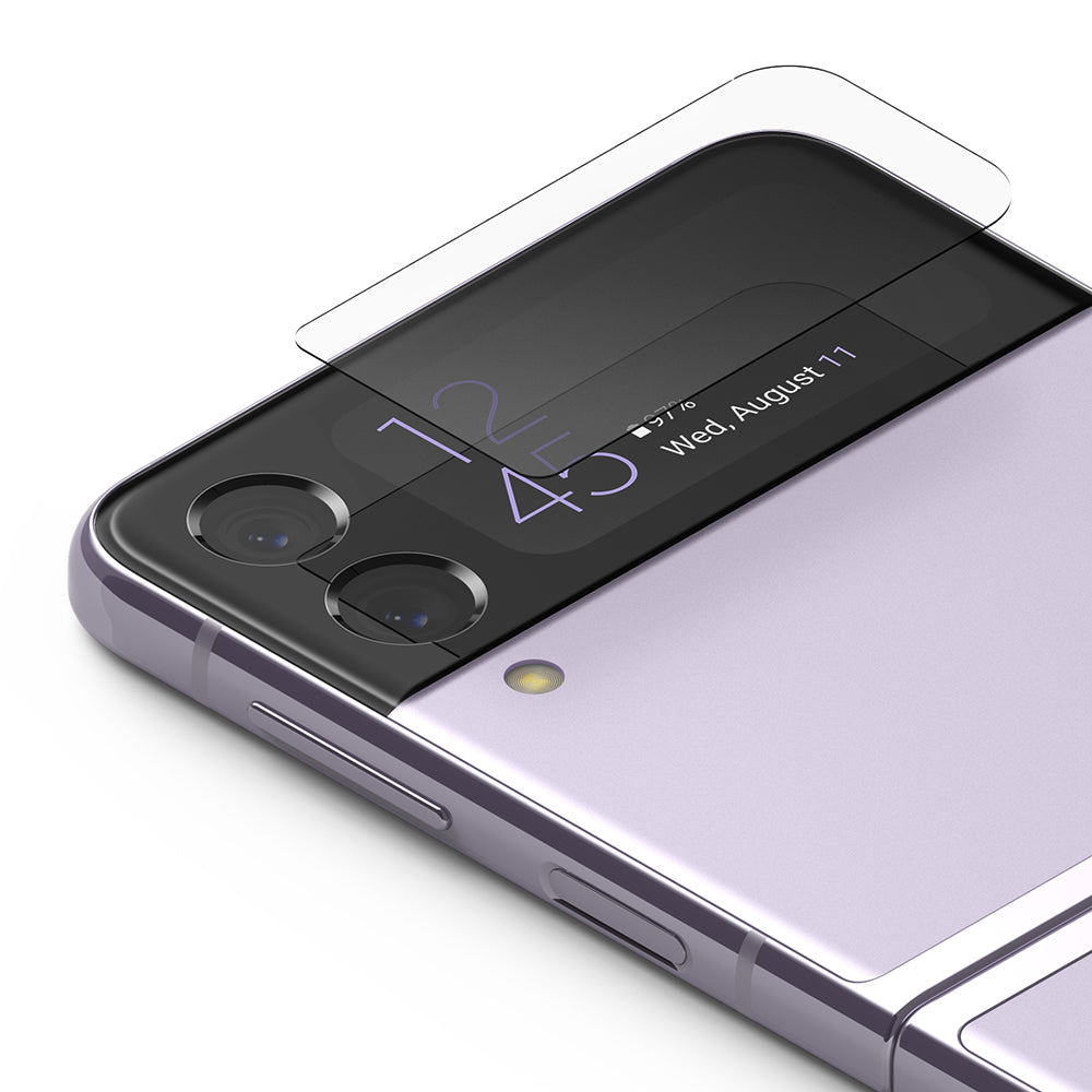 Galaxy Z Flip 3 Screen Protector | Cover Display Glass – Ringke