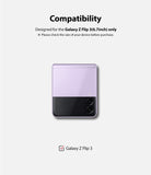 Designed for Galaxy Z Flip 3 only