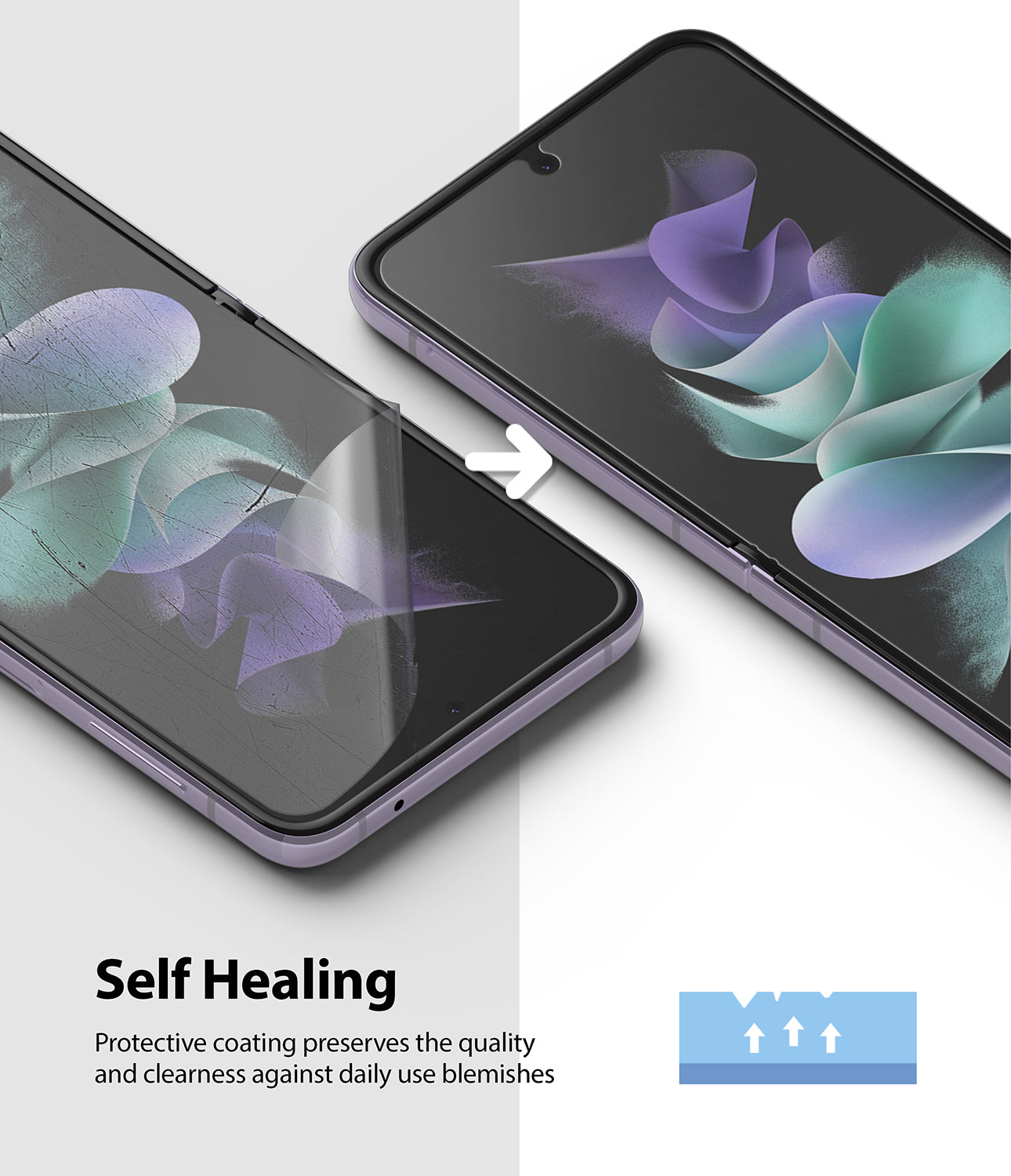 Self-healing protective coating