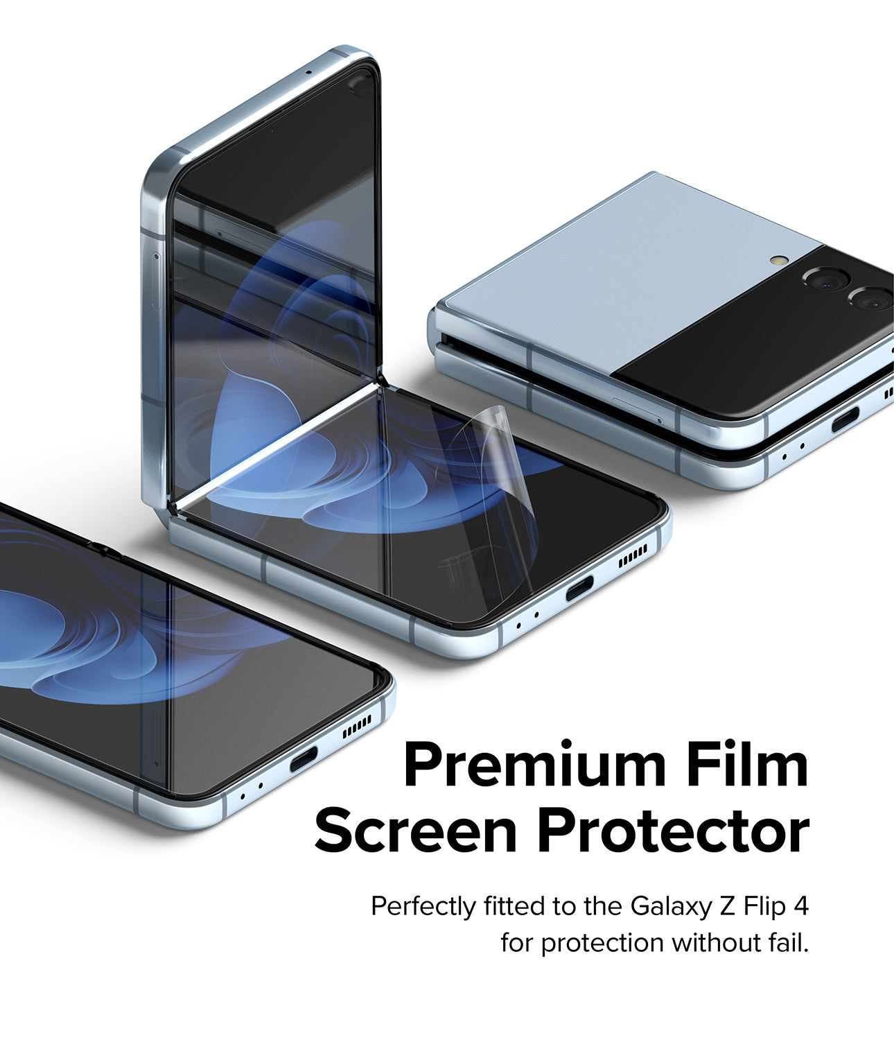 Galaxy Z Flip 4 Combo | Case + Screen Protector