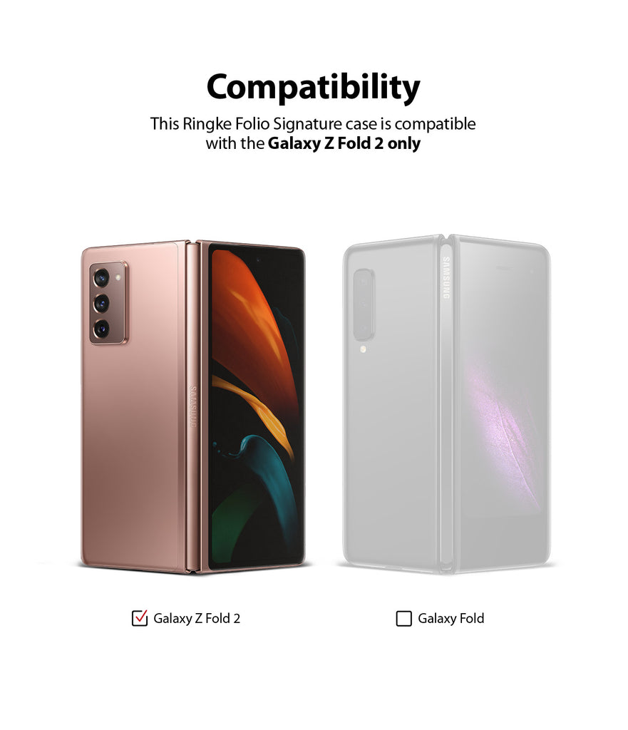 only compatible with galaxy z fold 2 