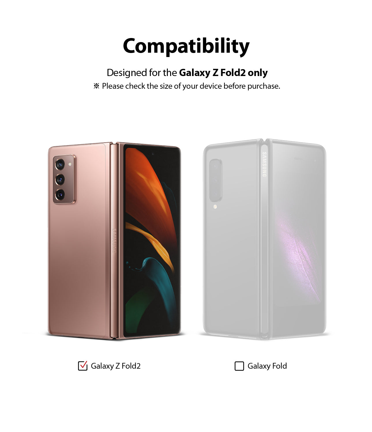 compatible with galaxy z fold 2
