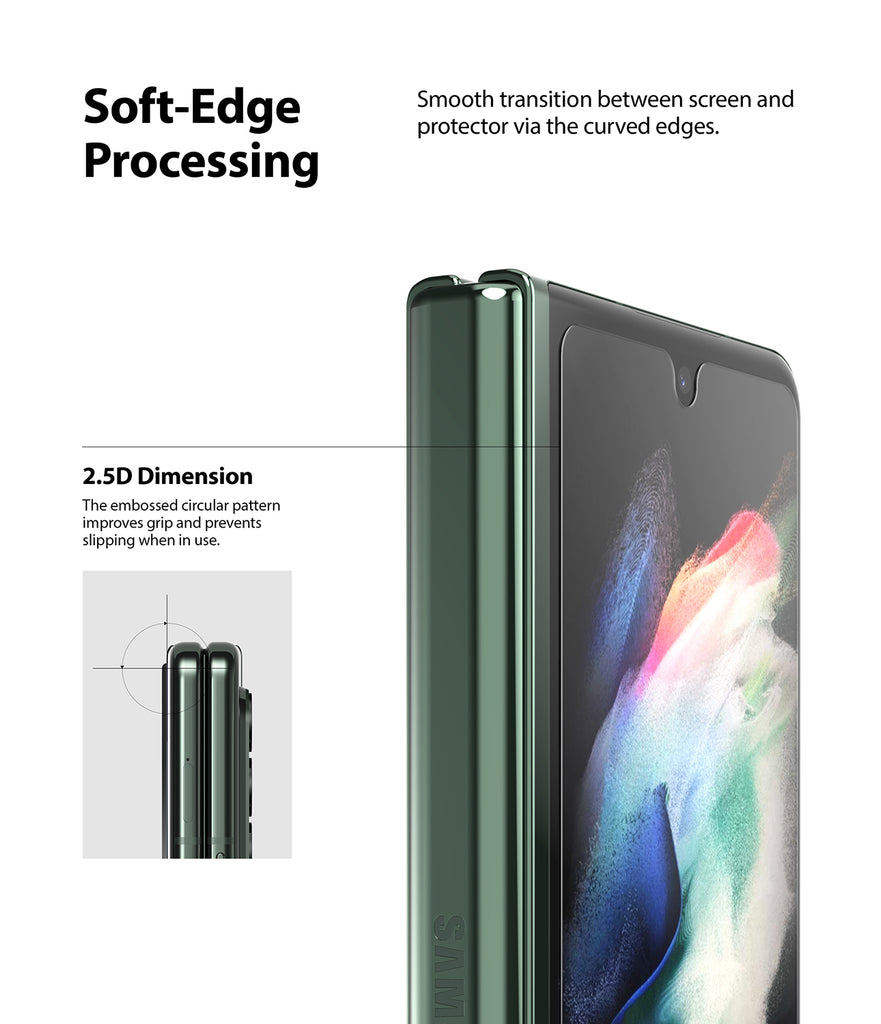 Galaxy Z Fold 3 Screen Protector | Cover Display Glass - Ringke Official Store