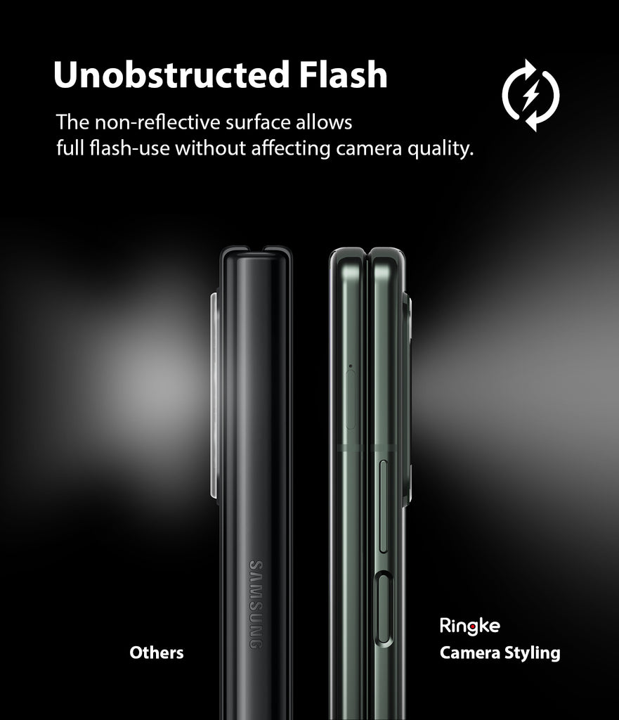 Unobstructed flash