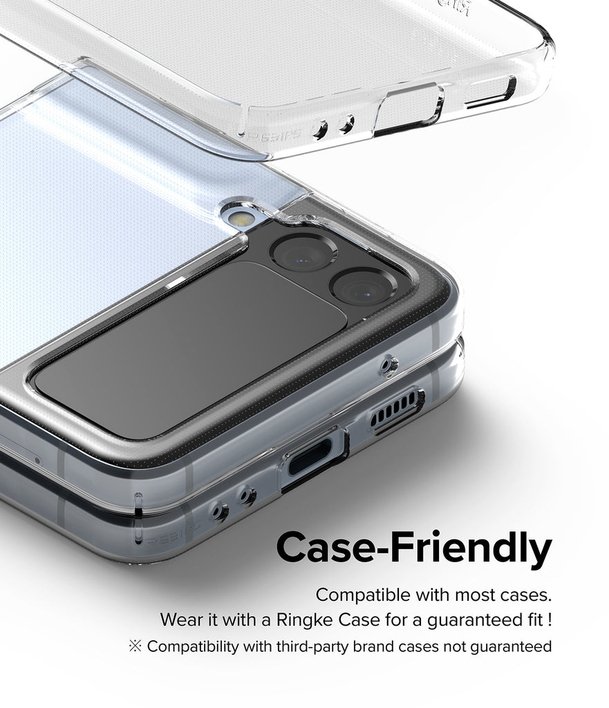 Galaxy Z Flip 4 Combo | Case + Screen Protector + Cover Display Glass