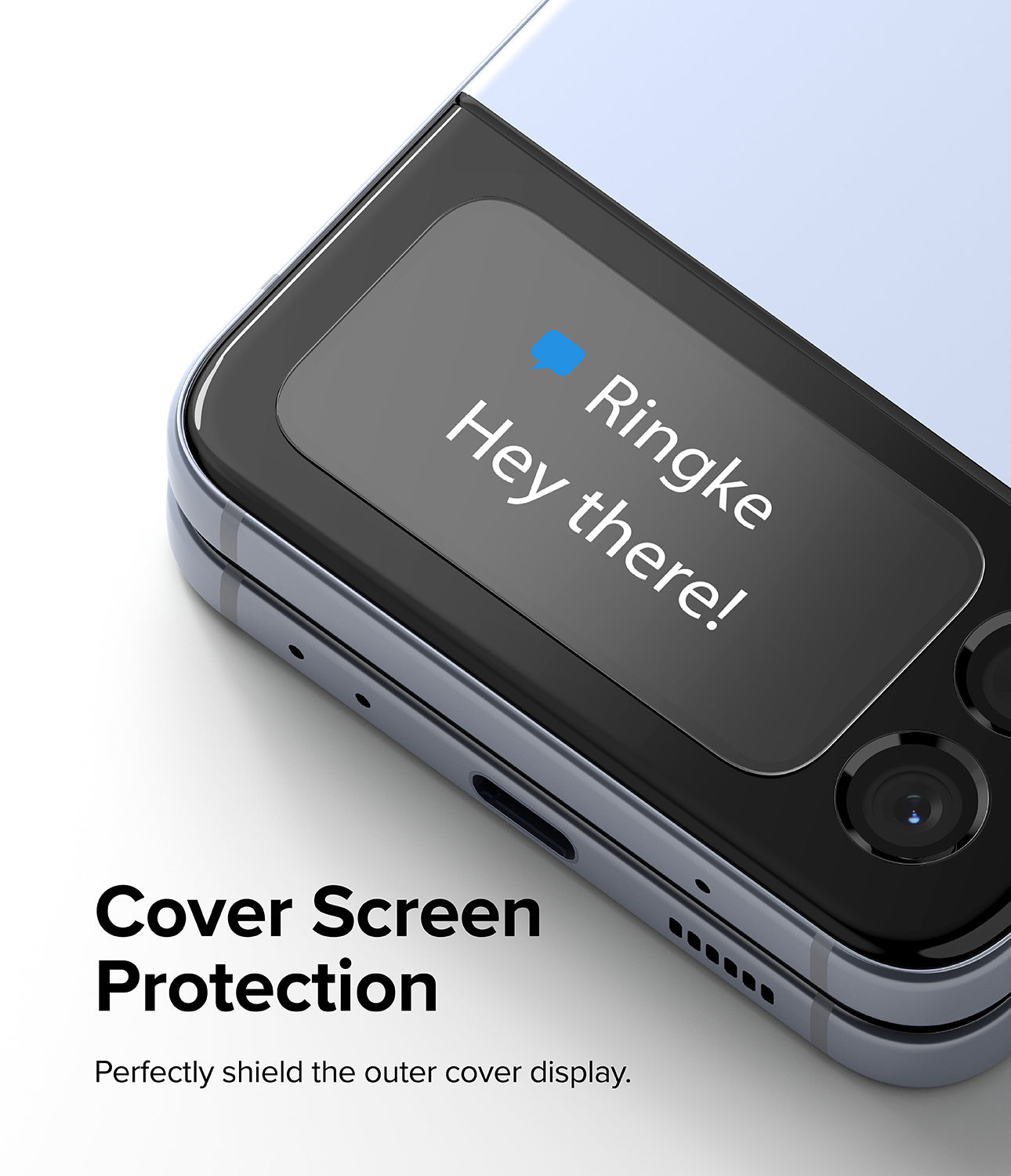 Samsung Galaxy Z Flip 4 Screen Protector | Ringke Cover Display