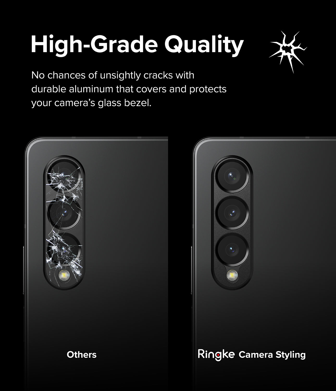 Ringke Galaxy Z Fold 4 Camera Styling - Thumbnail 5