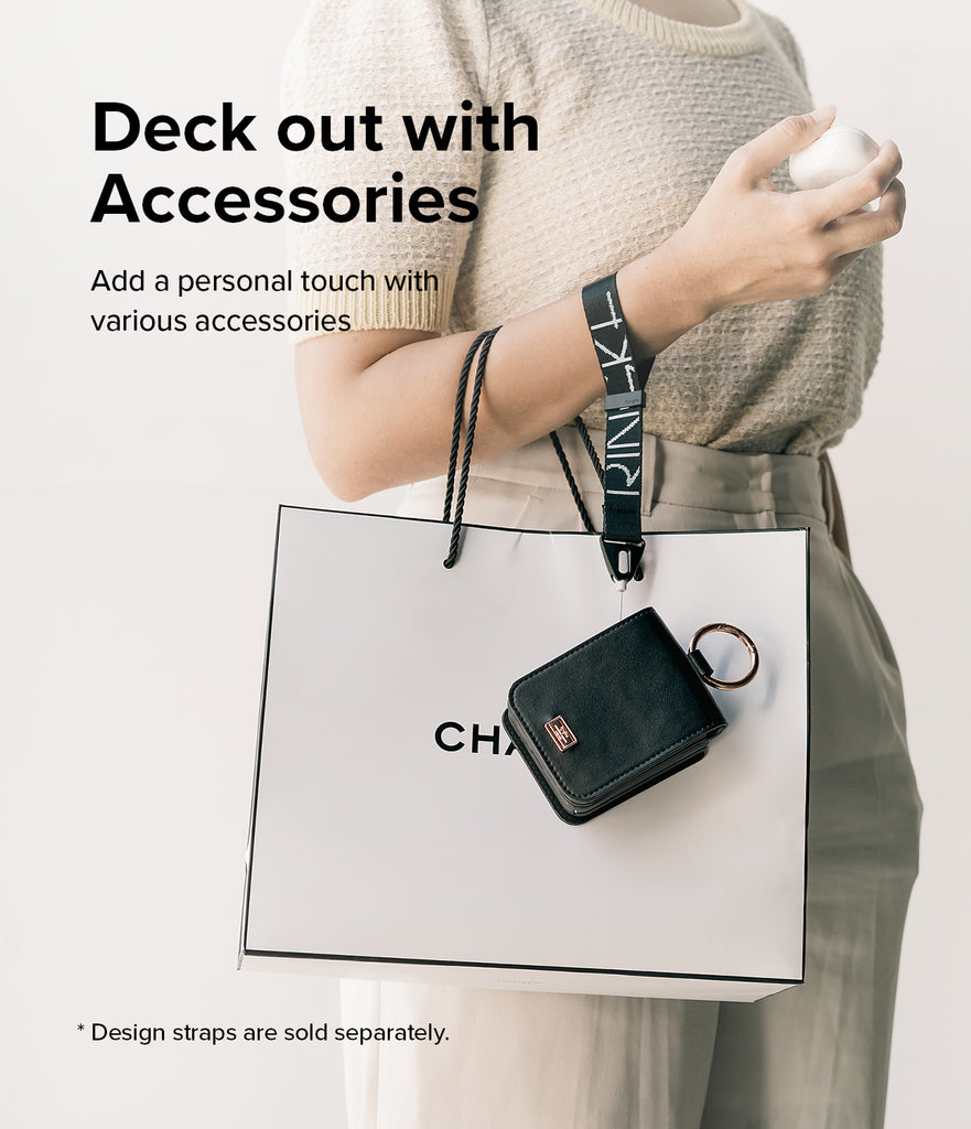 Galaxy Z Flip 4 Case | Folio Signature Card Pocket