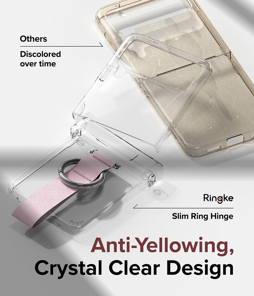 Anti-Yellowing crystal clear design