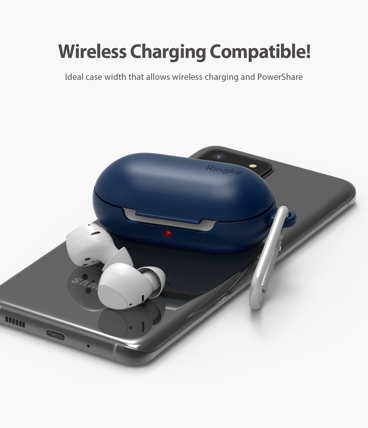 compatible with wireless charging and powershare