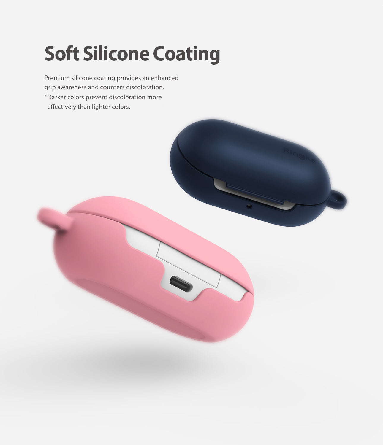 soft silicone coating provides enhanced grip 