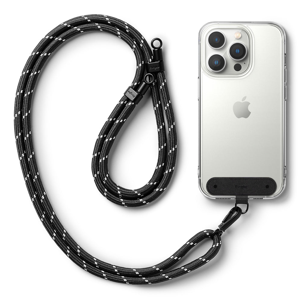 Holder Link Strap Black - Black and White