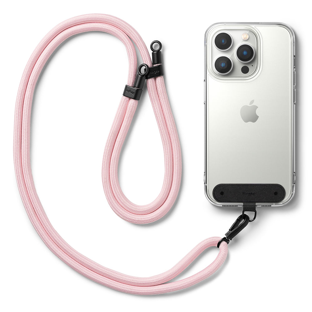 Holder Link Strap Black - Pink