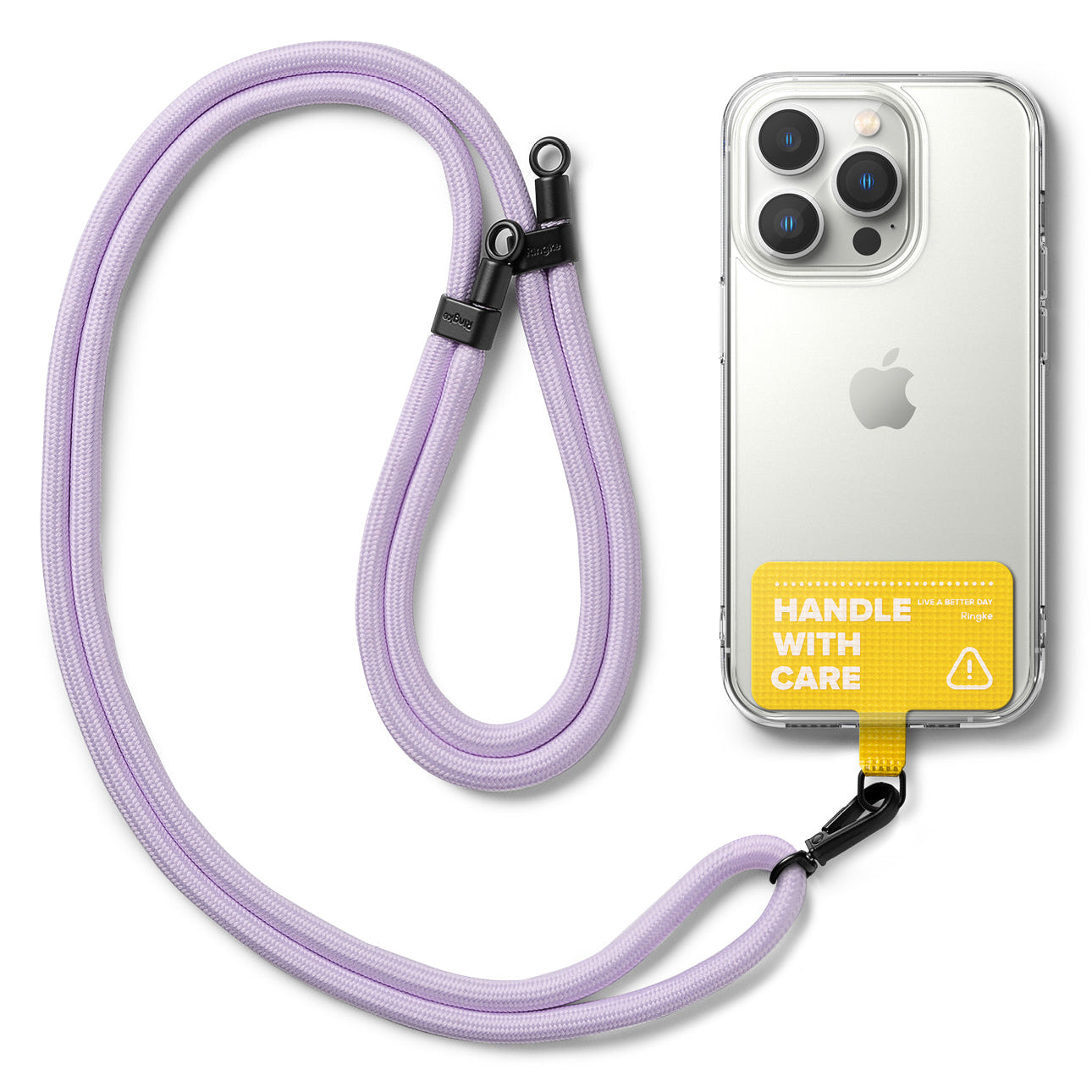 Holder link strap Tarpaulin Yellow - Purple