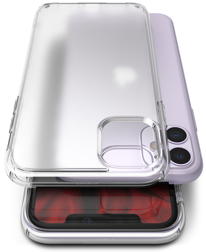 Ringke Fusion Matte for iPhone 11 Anti-Fingerprint Frosted PC Case Clear