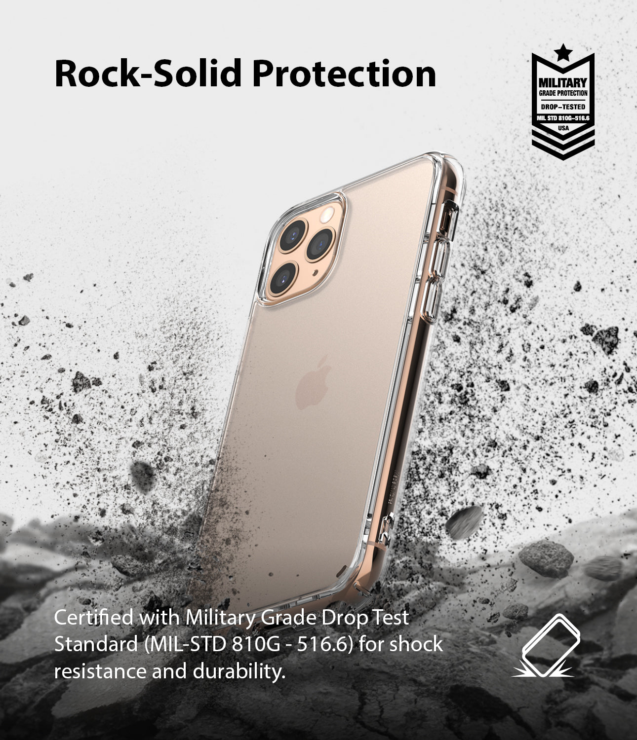 Ringke Fusion Matte Compatible with iPhone 11 Pro Max Case drop protection