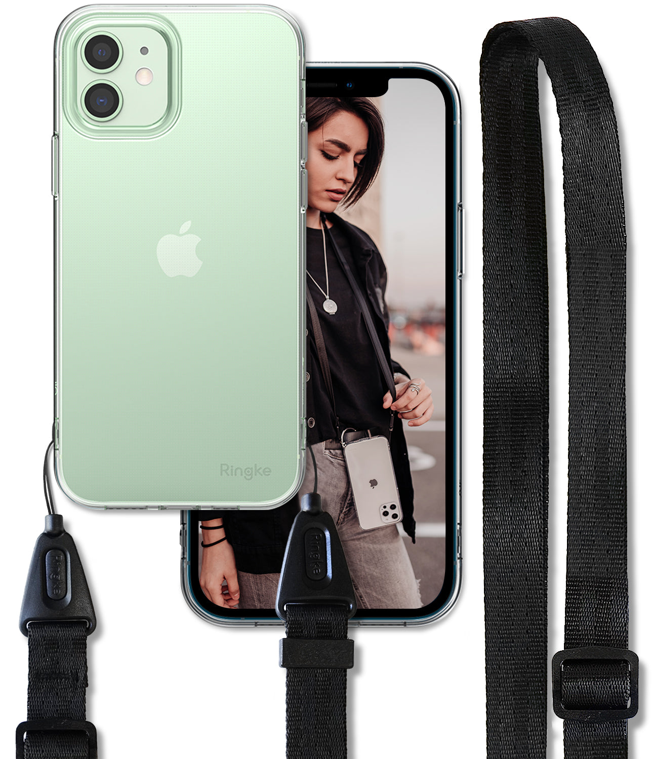 iPhone 12 Mini Case | Air + Shoulder Strap – Ringke Official