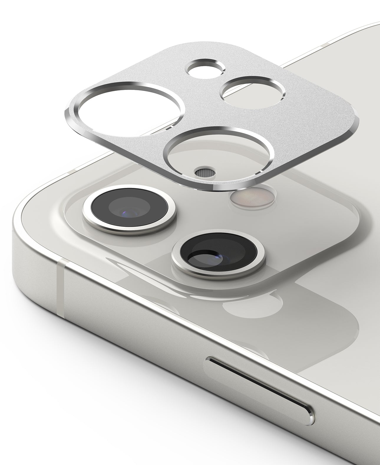 ringke camera styling for iphone 12 mini - silver