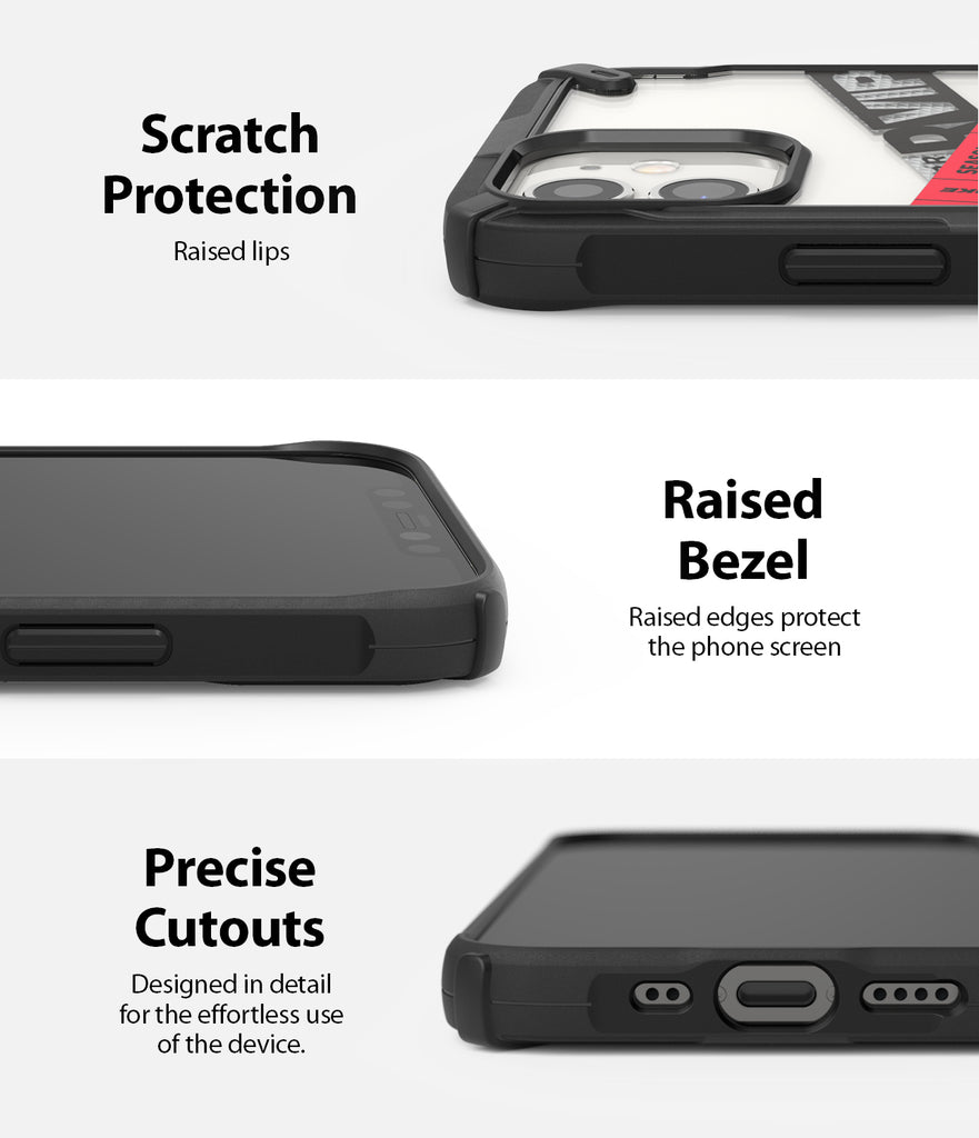 iPhone 12 Mini Case | Fusion-X Design - Scratch Protection. Raised Bezel. Precise Cutouts