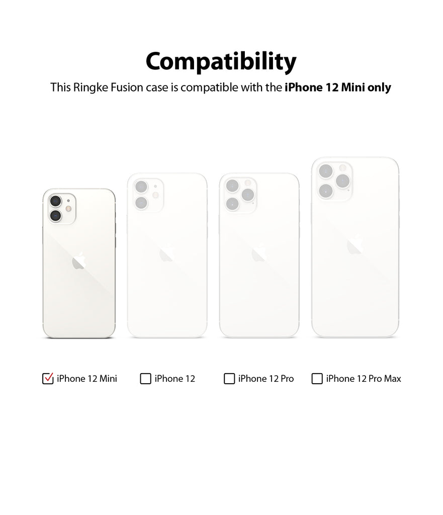 iPhone 12 Mini Case | Fusion - Ringke Official Store