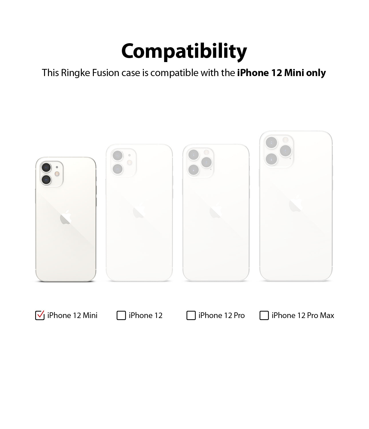 iPhone 12 Mini Case | Fusion - Compatibility
