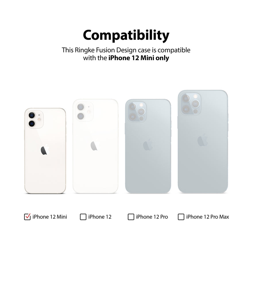 iPhone 12 Mini Case | Fusion Design - Ringke Official Store