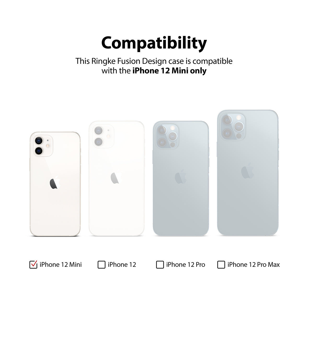 iPhone 12 Mini Case | Fusion Design - Ringke Official Store