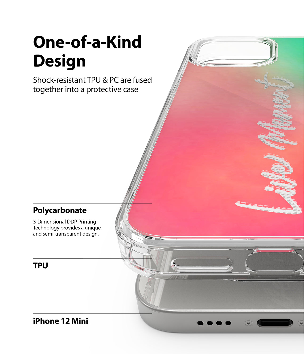 iPhone 12 Mini Case | Fusion Design - One-of-a-kind Design