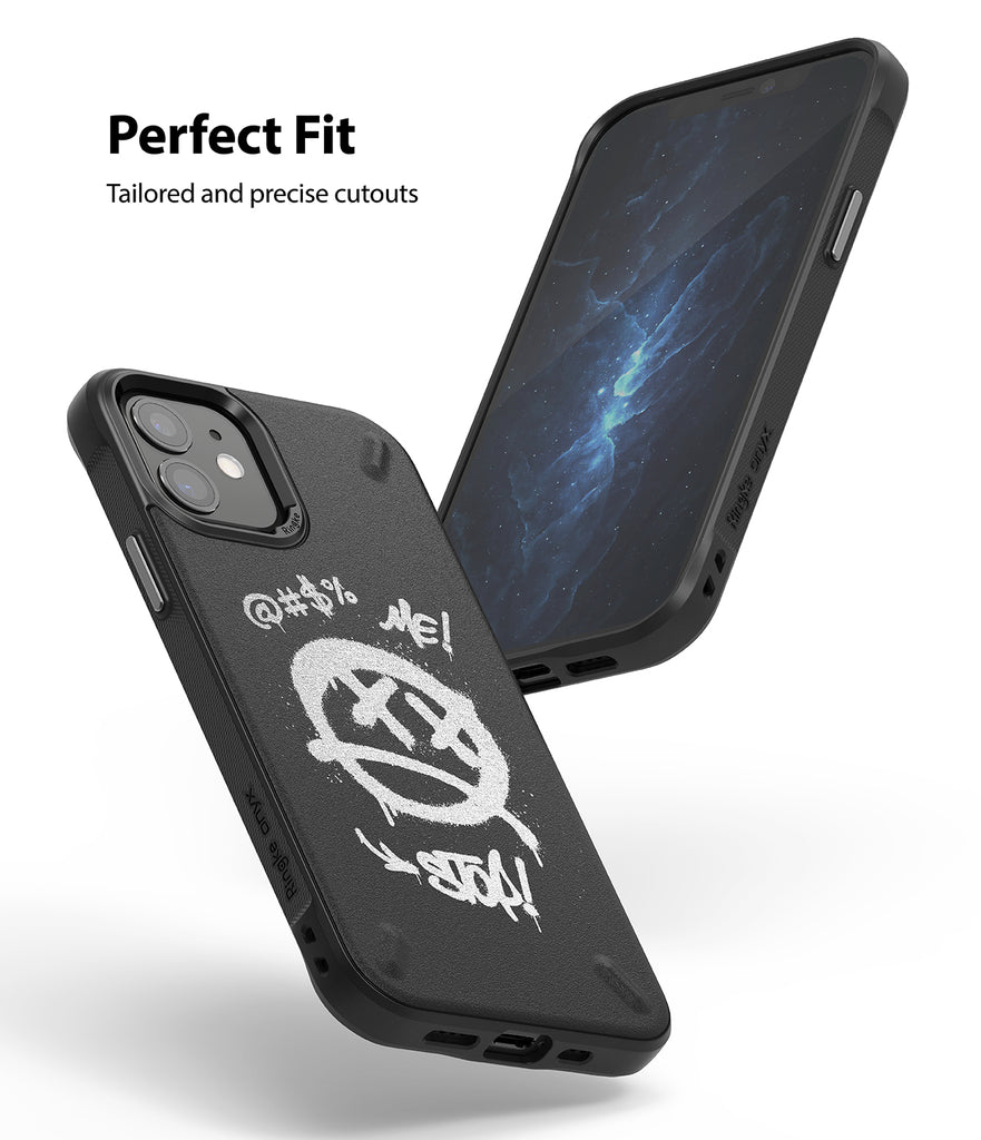iPhone 12 Mini Case | Onyx Design - Perfect Fit