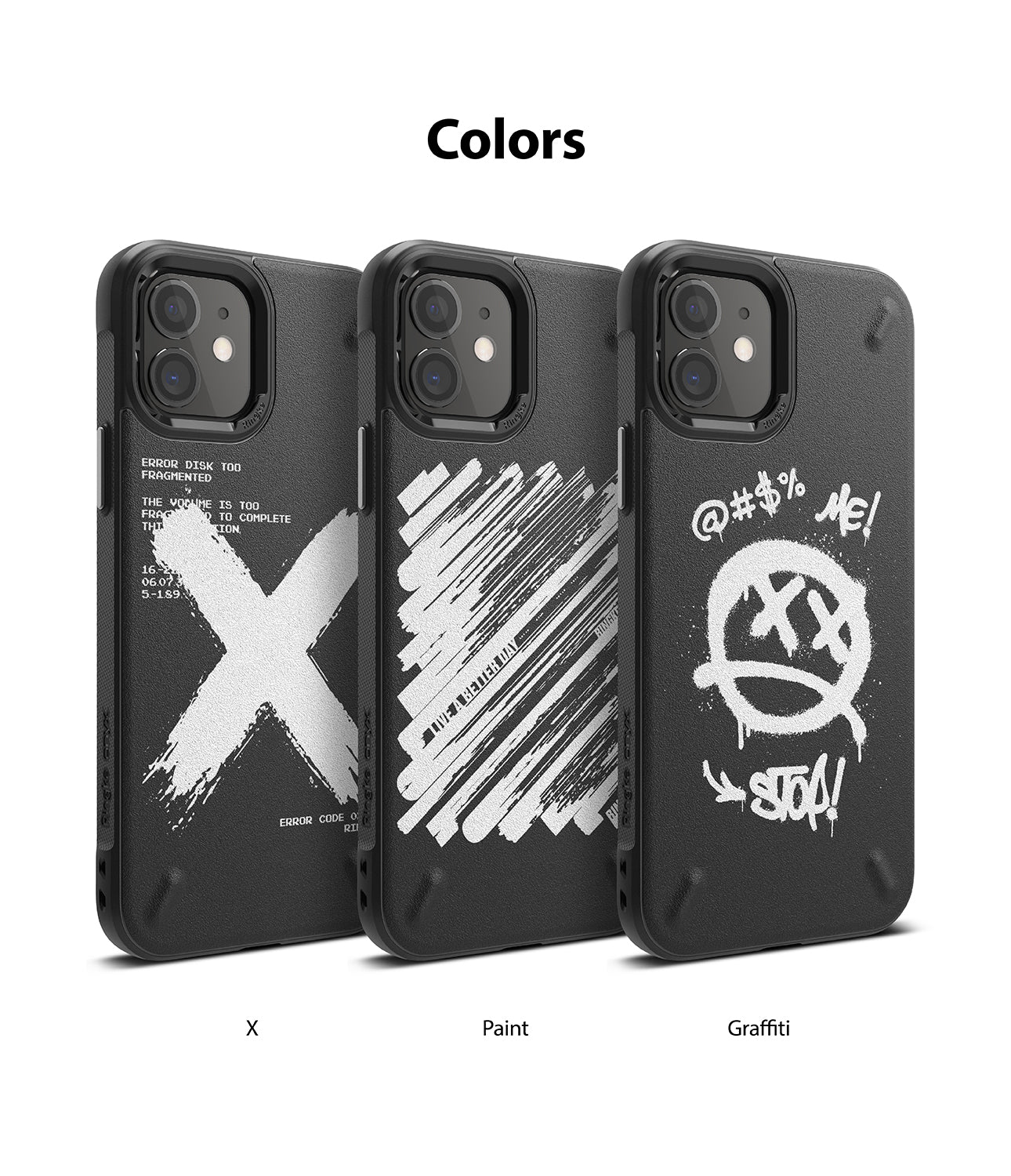iPhone 12 Mini Case | Onyx Design - Colors