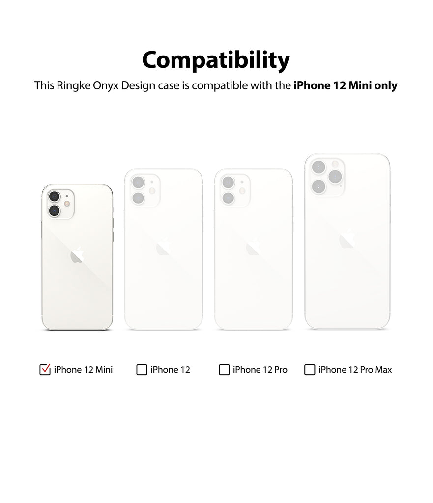 iPhone 12 Mini Case | Onyx Design - Ringke Official Store